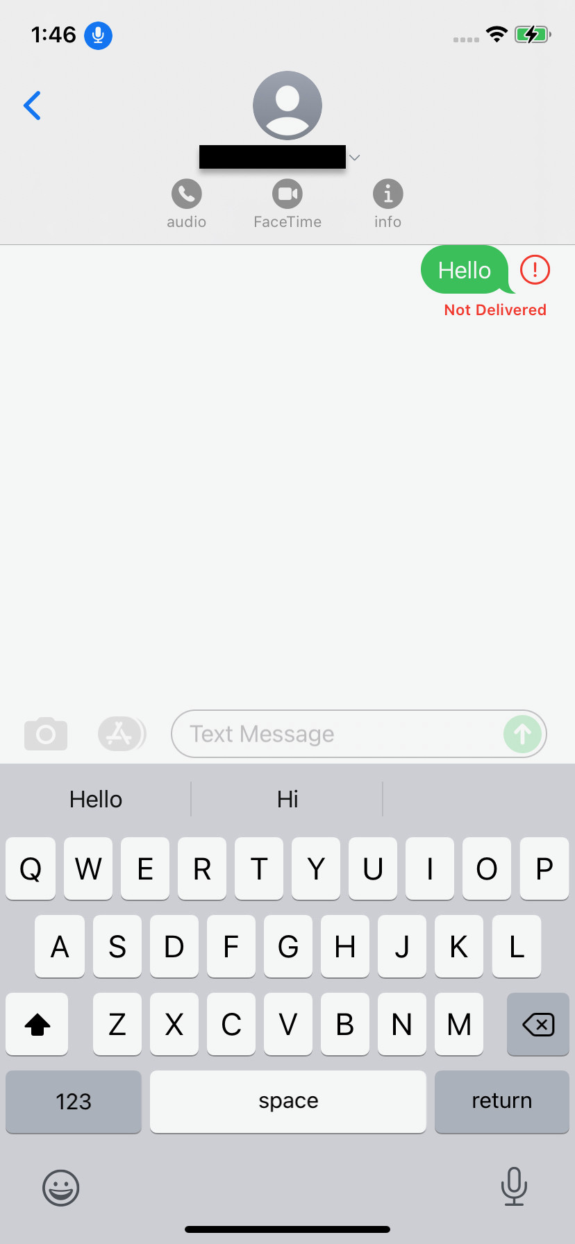 Select “info” and then click “info” again on the next page.