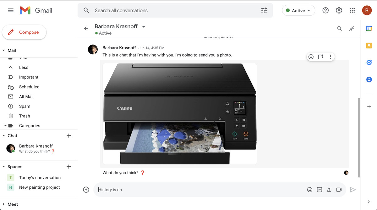 Once you expand your web chat, you can also add a number of features to it.