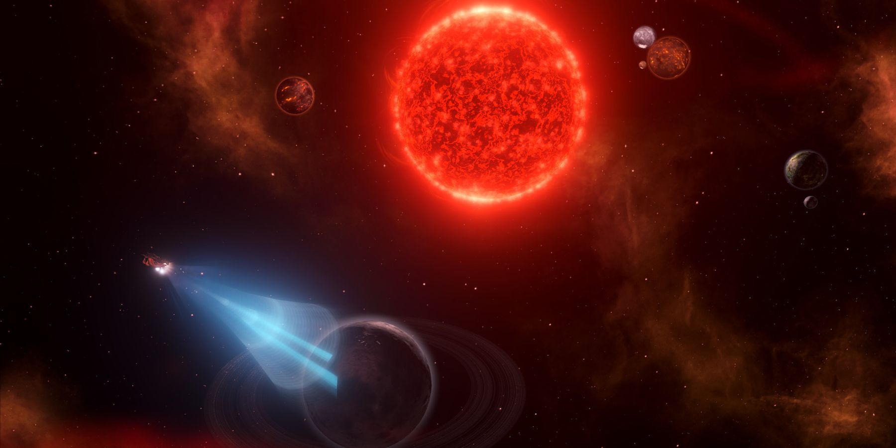 Stellaris science ship scanning planet