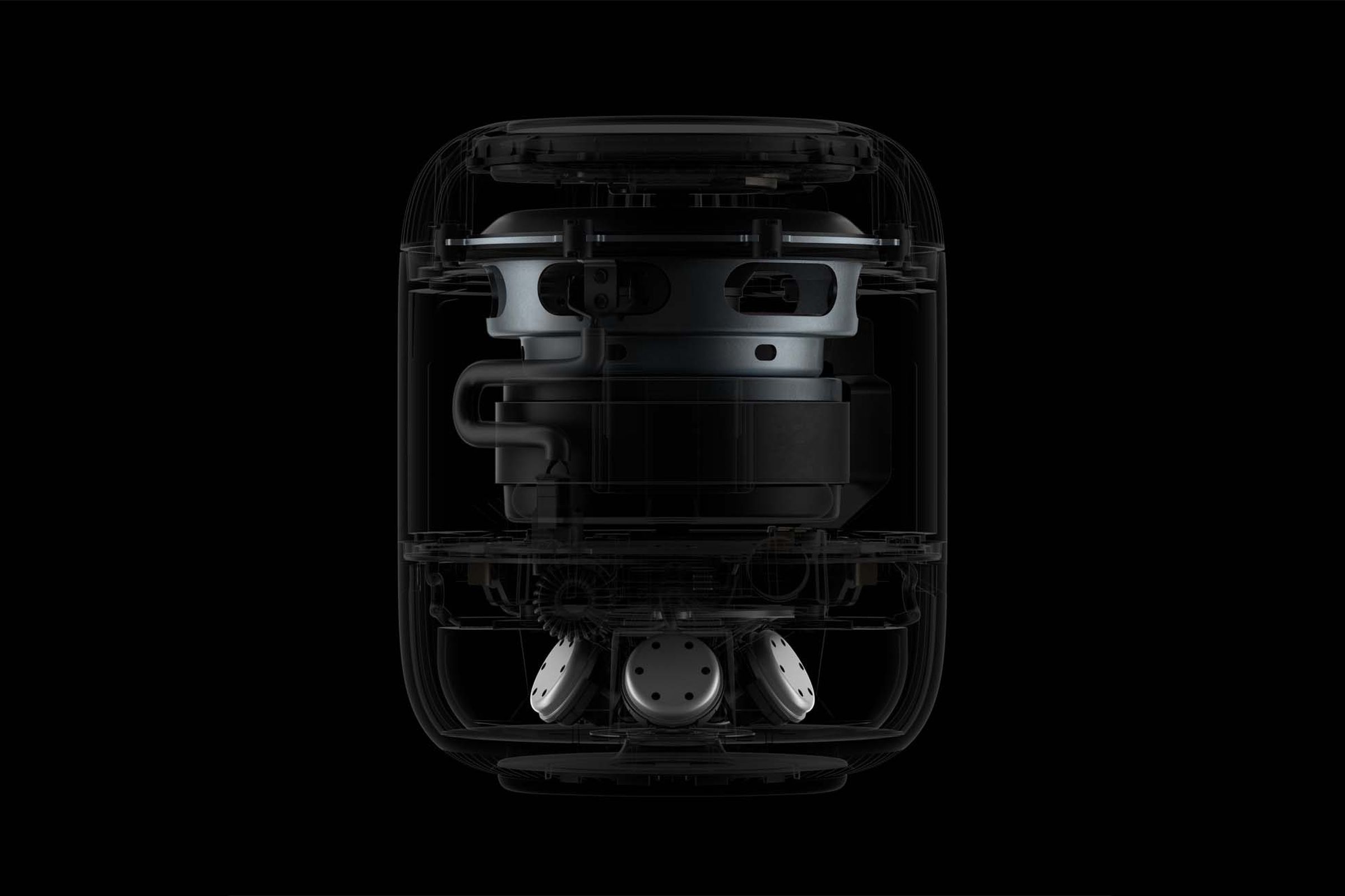 Cross-section of new HomePod.